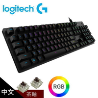 【logitech 羅技】G512 RGB 機械遊戲鍵盤｜GX觸感茶軸【三井3C】