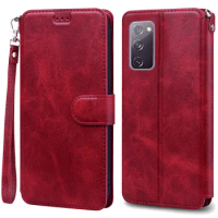 S20FE Case For Samsung Galaxy S20 FE Case S 20 Plus Leather Wallet Flip Case For Samsung Galaxy S20 FE Ultra Phone Case Fundas