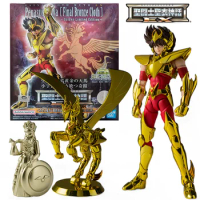 Bandai Saint Cloth Myth EX Pegasus Seiya Final Bronze Cloth Golden Limited Edition Anime 18Cm Original Action Figure Model Toy
