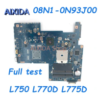 AIXIDA 08N1-0N93J00 H000034200 Main board For Toshiba Satellite L750 L770D L775D Laptop Motherboard DDR3 Socket fs1 full tested