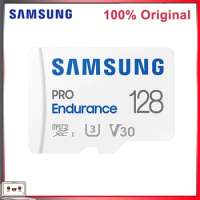 100% Original SAMSUNG TF card MicroSD PRO Endurance 256G 100MB/s 128GB SDXC SDHC 32GB C10 TF Card UHS-I 64GB Flash Memory Card