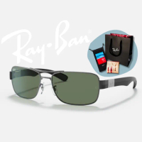 【RayBan 雷朋】雙槓太陽眼鏡(RB3522-004/71 64mm)