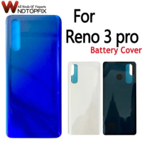 New For Oppo Reno 3 Pro Battery Cover Rear Housing Door Case 6.4" For Oppo Reno 3Pro Back Battery Cover