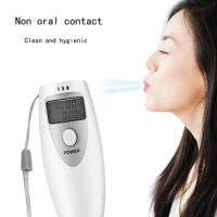Digital Alcohol Tester Professional Portable Breath Alcohol Analyzer Breathalyzer Tester Alcohol Detection Hot High Quality