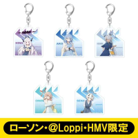 ■預購■『HMV』通販限定｜TV 蔚藍檔案 x LAWSON『陽奈＆瀨奈&伊織＆千夏&亞子』壓克力鑰匙套組。[0928]