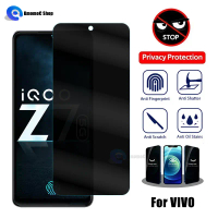 Anti-Spy Tempered Glass VIVO iQOO 11, Z7, Z7x, T1, T1x, X70, X60, 5G, Privacy Private Screen Protect