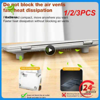 1/2/3PCS Portable Notebook Cooling Feet Non-slip Mat Laptop Holder Laptop Heat Reduction Pad Laptop Stand for Desk