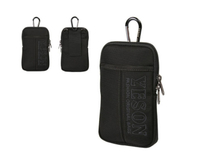 台灣製造-YESON永生 手機包 腰掛包 側背包 可放6.9吋手機-黑色