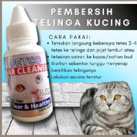 EAR CLEARNER Pembersih Kotoran Telinga Kucing infeksi bau telinga Kucing Pet Ear Cleaner