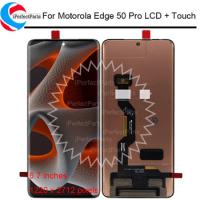 6.7'' For Motorola Edge 50 Pro LCD XT2403 Display Touch Panel Screen Digitizer Assembly Replacement For moto edge 50 pro lcd