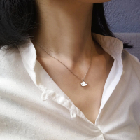 【mittag】whale necklace_鯨魚項鍊(動物 鯨魚 項鍊 銀飾 mittag 公平貿易 循環經濟)