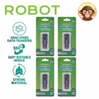Flashdisk Robot RF1 4GB, 8GB, 16GB, 32GB USB 2.0 Kecil dan Portable Support Windows & Device