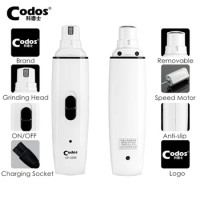 Codos CP3300 Professional Electric Pet Dog Cat Nail Grinder Rechargeable Animals Paws Trimmer Groomi