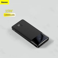 Baseus Power Bank 15W 10000mAh Portable Charging Mobile Phone External Battery Charger Powerbank For iphone 12 13 14 pro max