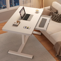 電腦臺 電腦桌 耐家床邊桌可降可移動多功能沙發電腦桌懶人桌子家用臥室寫字桌