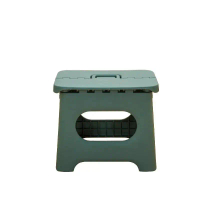 Bangku Dapur Kamar Mandi Kursi Jongkok Mini Lipat Portable berbahan Plastik PP