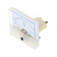 85C1 GB/T7676 98 Panel Analog Ampere (AMP) Ammeter Voltmeter Pengukur DC 0β30 V / 50 V 0β5 A / 10 A