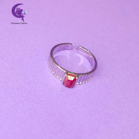 Eternal Fiery Love Ruby Ring: A Timeless Symbol of Love and Power - US size : 8  Inner Diameter: 16.