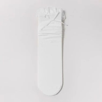 LS32 Kaos Kaki Stocking Renda Pita - Kaos Kaki Anak Remaja Perempuan Wanita ABG Bahan Katun Lembut E