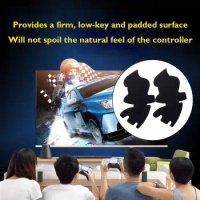 1 Set Sweat Absorbent Hand Grip for PlayStation 5 PS5 Controller Silicone Pad Crease-free Joypad Anti-slip Handle Grip