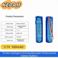 Free shipping replacement of car recorder DVR accessories 3.7V 500mAh lithium battery 70mai battery Hmc1450 driving recorder Pro