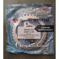 RKM 428 REAR SPROCKET HONDA EX5 / EX5-C / W100 / C70 - 33t / 34t / 35t / 36t / 37t / 38t / 39t / 40t