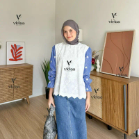 Aqilaa Blouse | Korean Blouse Wanita