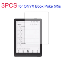 3PCS Soft PET screen protector for ONYX Boox poke 5 / 5S 6'' ereader ebook reader protective film