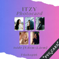 [READYSTOCK] Kpop ITZY Bet On Me Hd photo (PVC CARD) cake guess who shoot pc photocard album merch y