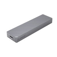 【ORICO】M.2 NVMe USB3.1 Gen2 全鋁合金斜紋SSD硬碟外接盒10Gb(M212C3-G2-GY-BP)