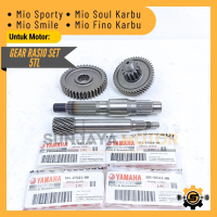 Gear Rasio Set Original Yamaha 5TL Gigi Rasio Mio Sporty Mio Soul Mio Smile Fino Karbu Gear Gardan O