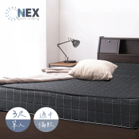 【NEX】彈簧床墊 單人3尺 二線獨立筒 適中偏軟(經濟實惠獨立筒/台灣製造)