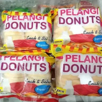 Donat PELANGI Donat Kentang PELANGI Jumbo PELANGI Donuts isi 10