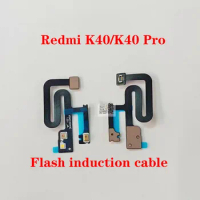 For Xiaomi Redmi K40 K40 Pro flash sensor flex cable top transmitter microphone flex cable
