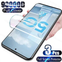 3PCS Hydrogel Film For Samsung Galaxy A54 A34 A24 A14 A04 M54 M34 M14 Screen Protector For Samsung S23 S22 S21 Plus S20 FE Film