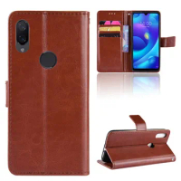 For Xiaomi Redmi Note 7S Case Luxury Leather Flip Wallet Phone Case For Redmi Note 7S Case Stand Function Card Holder