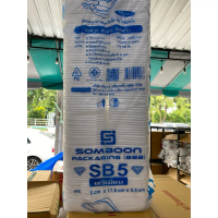 【ส่งฟรี】 กล่องโฟมข้าวก้นเรียบใหญ่ SB 5  (แพ็ค/100 ชิ้น)
