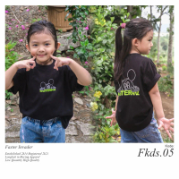 Kaos anak micky yellow faster invader