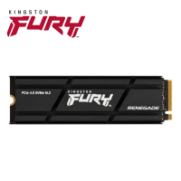 金士頓 Kingston FURY 散熱器 Renegade 500GB PCIe 4.0 NVMe SFYRSK/500G SSD 固態硬碟