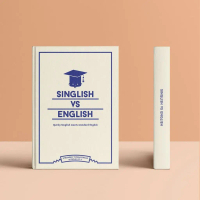 Singapore Gift Souvenir Book – Singlish VS English