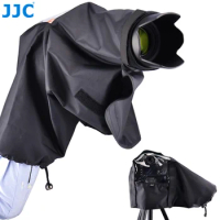 JJC DSLR Rain Cover Waterproof Protector Raincoat for Canon EOS 1Ds Mark III/1D Mark IV/5D Mark III/7D MARK II Camera with Eg
