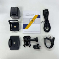 CS03 ความคมชัดสูง 1080 กล้องติดรถยนต์สำหรับกีฬา กันน้ำ แบบเปล่าพร้อมสายรัด WIFI หมวกกันน็อคจักรยาน