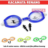 Tomaca Kacamata Renang Anak Remaja Swim Swimming Goggles Kaca Mata Glasses Aman Warna Cerah Tidak Te