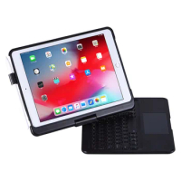 360 Rotation keyboard For iPad 8th generation 10.2 2020 Case Keyboard 7 Color Backlit Keyboard Cover For iPad Air 3 10.5 funda