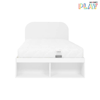 (Pre-order 1-2 เดือน) Koncept Play เตียง 3F+ที่นอน  รุ่น DINGI สีขาว