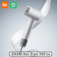 XIAOMI MIJIA Hair Dryer H501 SE High Speed Negative Ions Wind Speed 62m/s 1600W 110000 Rpm Professional Hair Care Quick Drye