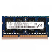 DDR3 RAMs 8GB 1600MHz SODIMM Laptop Memory DDR3 8GB 2Rx8 PC3L-12800S-11-13-F3 204PIN