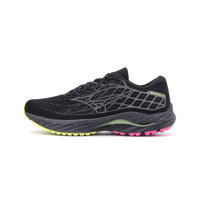 MIZUNO WAVE INSPIRE 20 慢跑鞋 黑螢黃 J1GC246401 女鞋