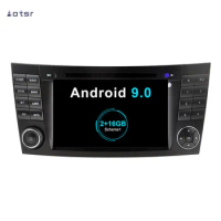 Aotsr Android 9.0 Car GPS navigation DVD Player For Mercedes-Benz E-Class W211/G-Class W463/CLS W219 multimedia radio recorder