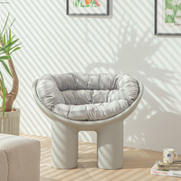 單人沙發 大象腿椅子家用北歐風方塊沙發休閑客廳單人椅寢室ins沙發椅組合
